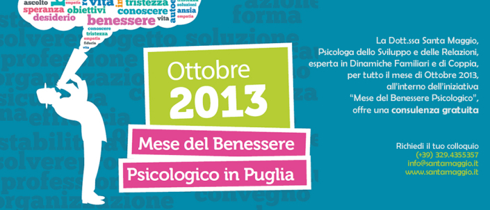 mese del benessere psicologico in puglia 2013