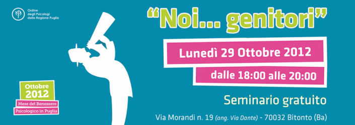 noi...genitori, seminario gratuito