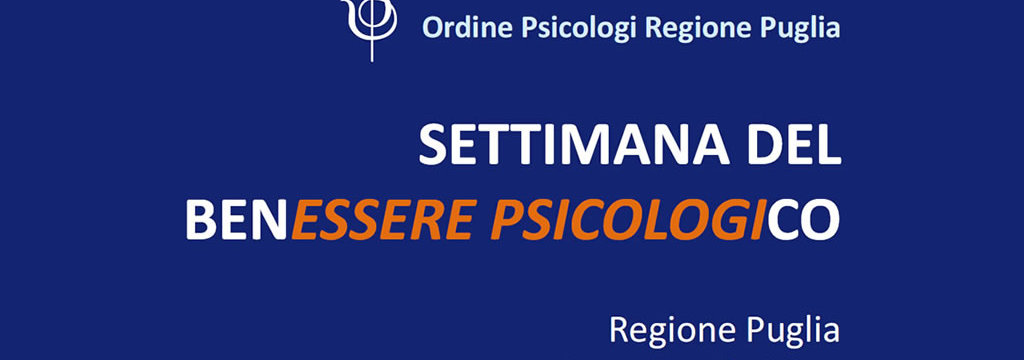 Programma Settimana del Benessere Psicologico