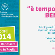 mese del benessere psicologico 2014