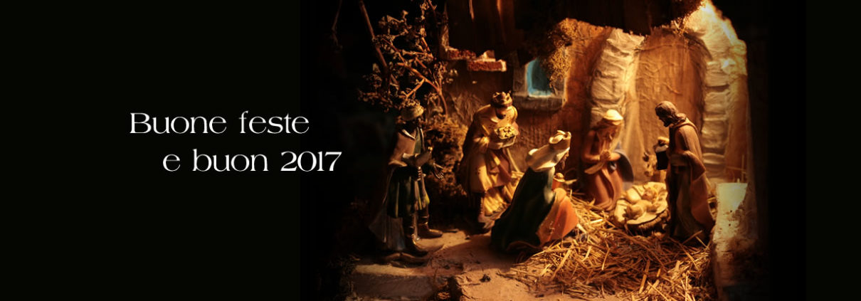 Buone feste e buon 2017